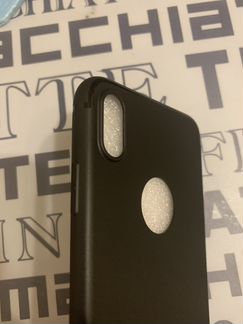 Чехол для iPhone XS Max чёрный