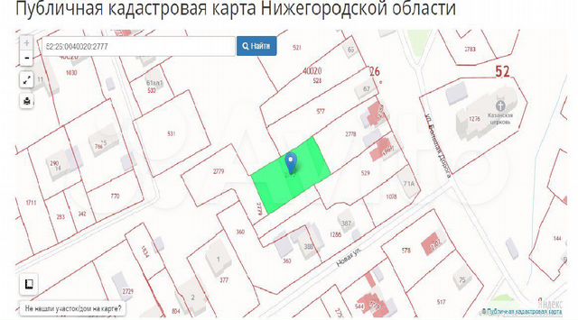 Кадастровая карта нижегородской области кстовский район вязовка