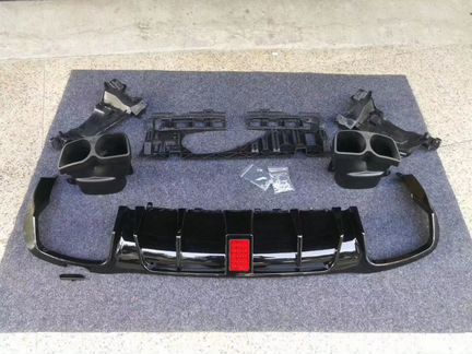 Диффузор w205 brabus style