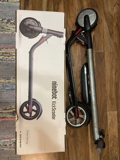 Самокат ninebot es 2 + доп. аккум