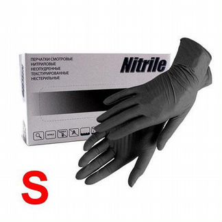 Перчатки нитриловые Nitrile S