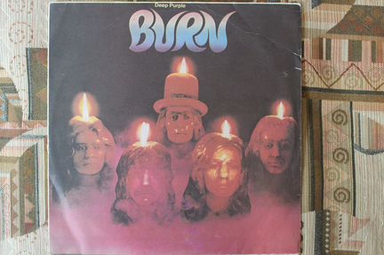 Deep Purple burn винил с автографом Блэкмора