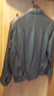 Новая мужская кожаная куртка