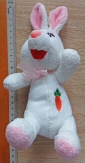 Новая мягкая игрушка зайка