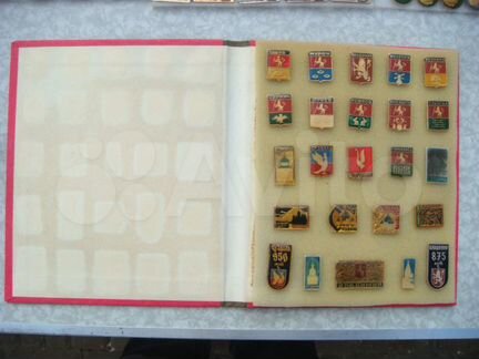 Значки (набор) Владимирская область - гербы