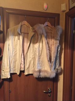 Куртка-жилетка (песец/норка)