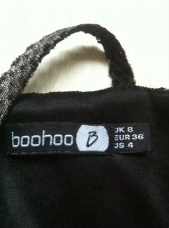 Платье Boohoo Metallic