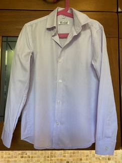 Рубашка для мальчика Tugi (134-140) сиреневая