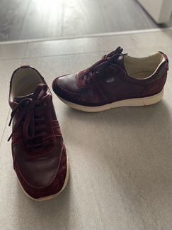 Кожаные кроссовки ralf ringer