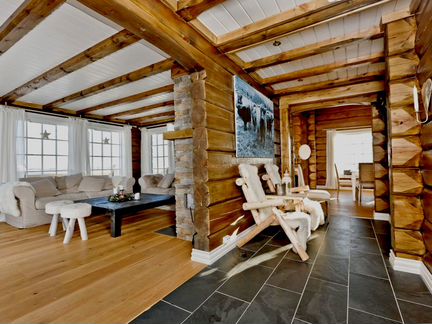 Сруб из лафета