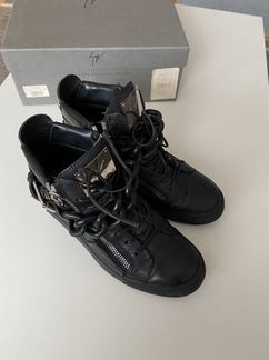 Кожаные кеды giuseppe zanotti оригинал 37.5