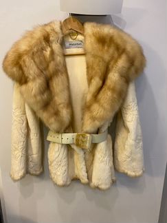 Шуба, Норковый полушубок с соболиным воротом