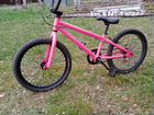 Велосипед бу bmx розовый