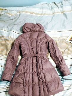 Зимнее пальто на девочку Benetton. пух. 150-165