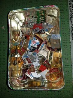 Значки разные, с изображением Ленина