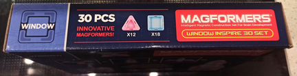 Магнитный конструктор Magformers Window Inspire 30