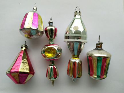 Ёлочные игрушки СССР