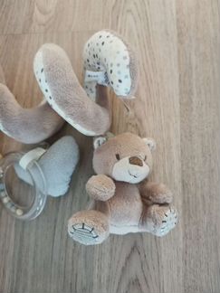 Подвесная игрушка в кроватку или коляску (спираль)