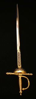 Испанская шпага (миниатюра), 18 см, Испания