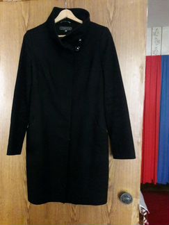 Пальто черное (осень/весна)