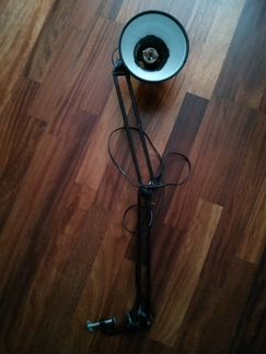 Светильник Лампа на струбцине СССР