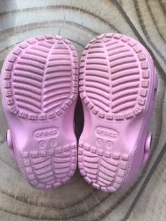 Crocs kids розовые размер С7/24