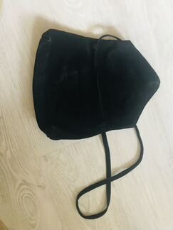 Сумка Mango, натуральная кожа