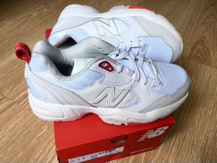 New Balance Кроссовки Белые Новые (40,5) 708 608
