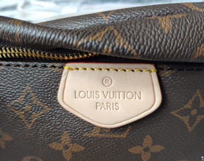 Сумка на пояс louis vuitton lux луи витон