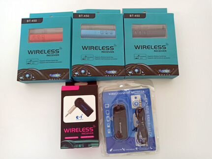 Адаптер Bluetooth AUX в ассортименте