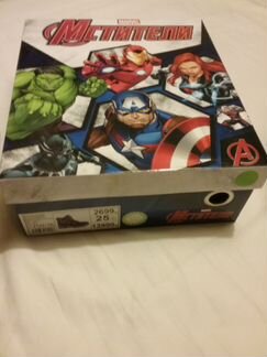 Зимние ботинки на меху 25 р