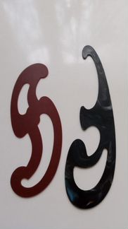 Лекало для рисования, черчения, конструирования