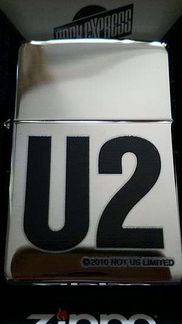 Зажигалка Zippo - U2