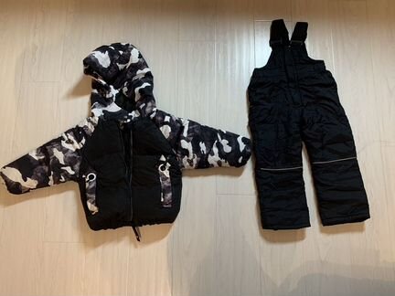 Зимняя куртка и полукомбинезон