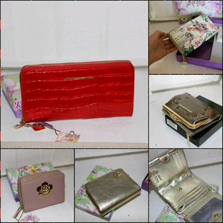 Новые женские кошельки Оригиналы Alessandro beato