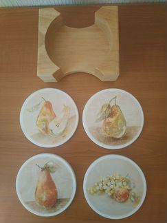 Подставки под кружки Cypress home