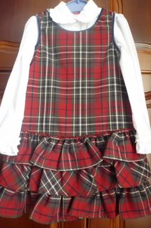 Сарафан To be too и блузка на 4-6лет