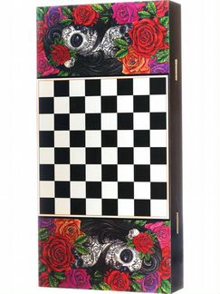 Нарды + шашки Chicano tattoo