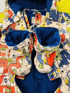 Детский зимний комбинезон chicco (6mes) 62cm