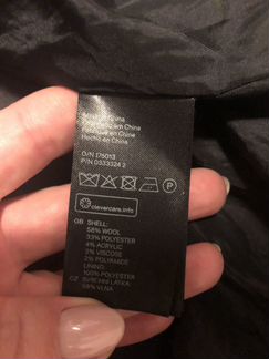 Пальто h&m шерсть + плащ Zara