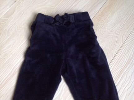 Брюки для девочки утеплённые 80 см