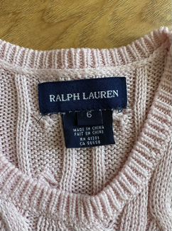 Платье ralph lauren оригинал розовое