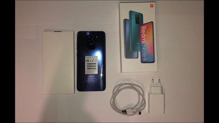 Телефон xiaomi redmi note 9 64GB Midnight Grey (NF