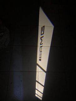 Проэкция на асфальт (amg) Mercedes