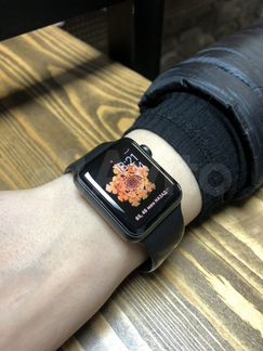 Защитное стекло для Apple Watch с гелем