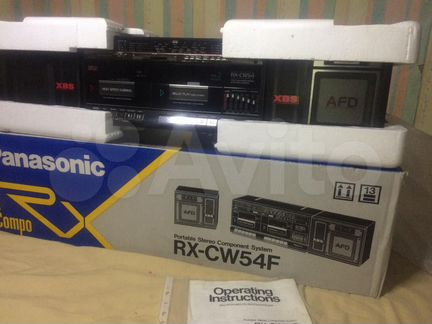 Магнитофон Panasonic RX-CW54F Новый