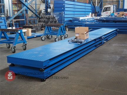 Весы автомобильные бесфундаментные вал-м 40 тонн