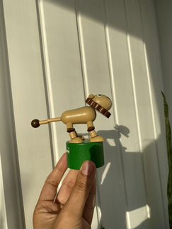 Игрушка Деревянная из Чехии (Лев)