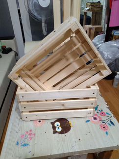 Ящик деревянный