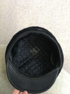 Меховая мужская кепка